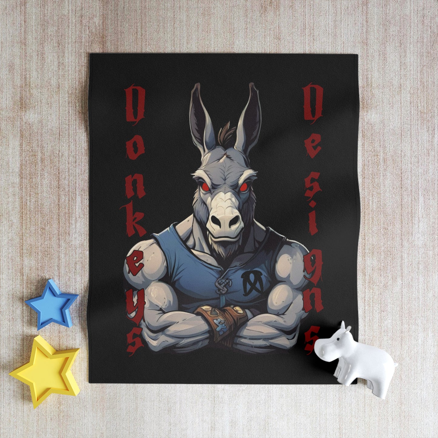 Donkey's Throw Blanket