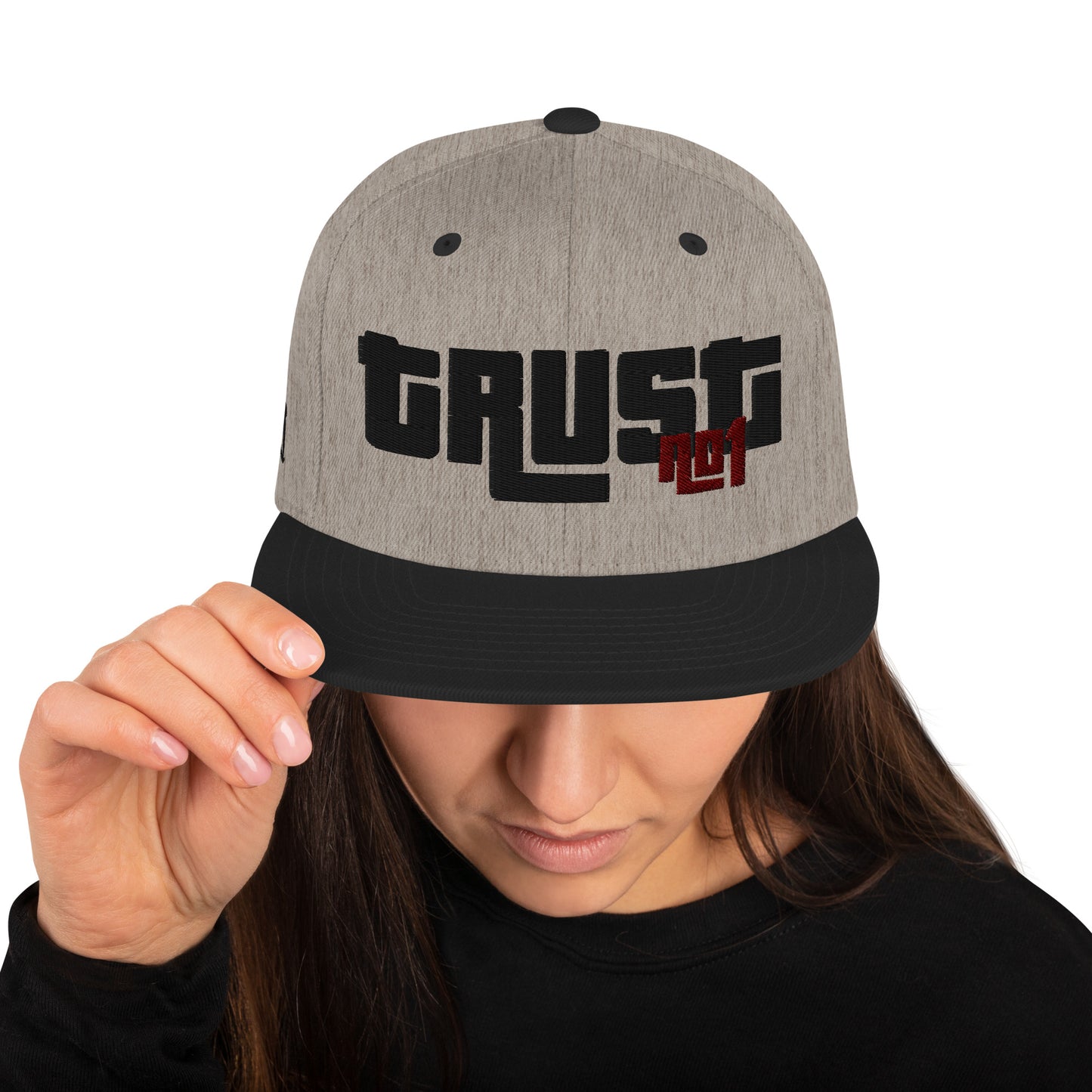 Trust no1 Snapback Hat