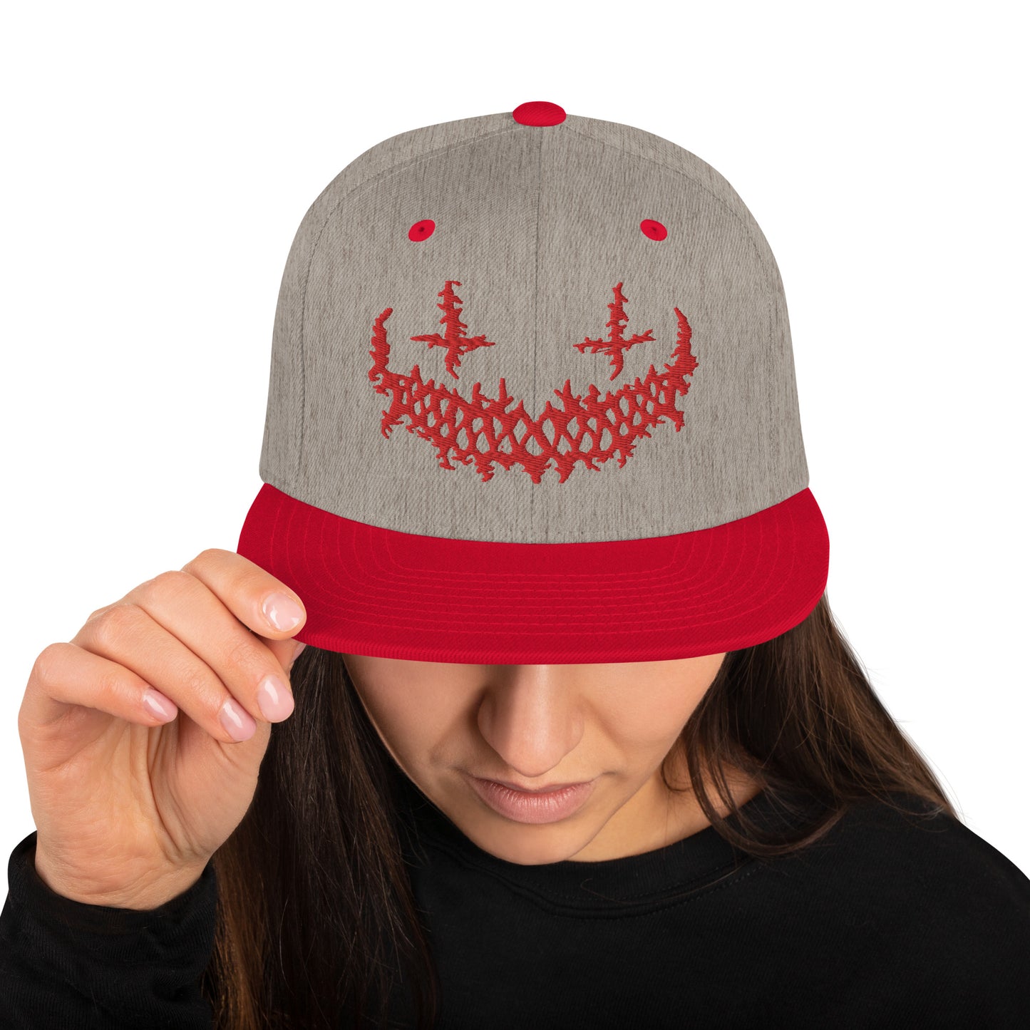Crossed Snapback Hat