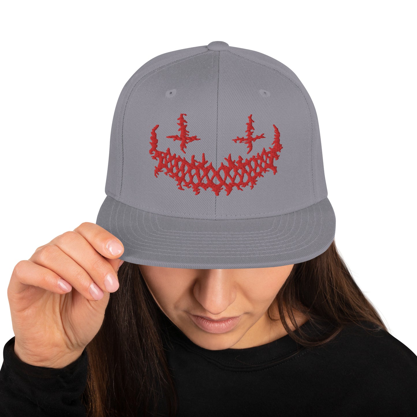 Crossed Snapback Hat