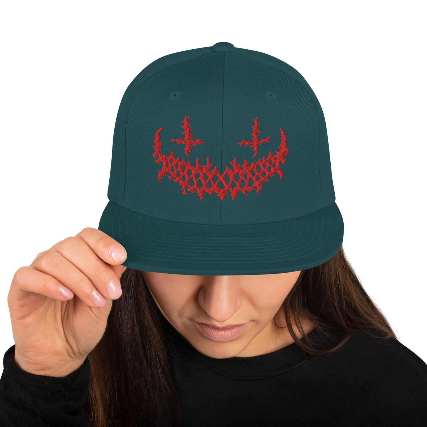 Crossed Snapback Hat