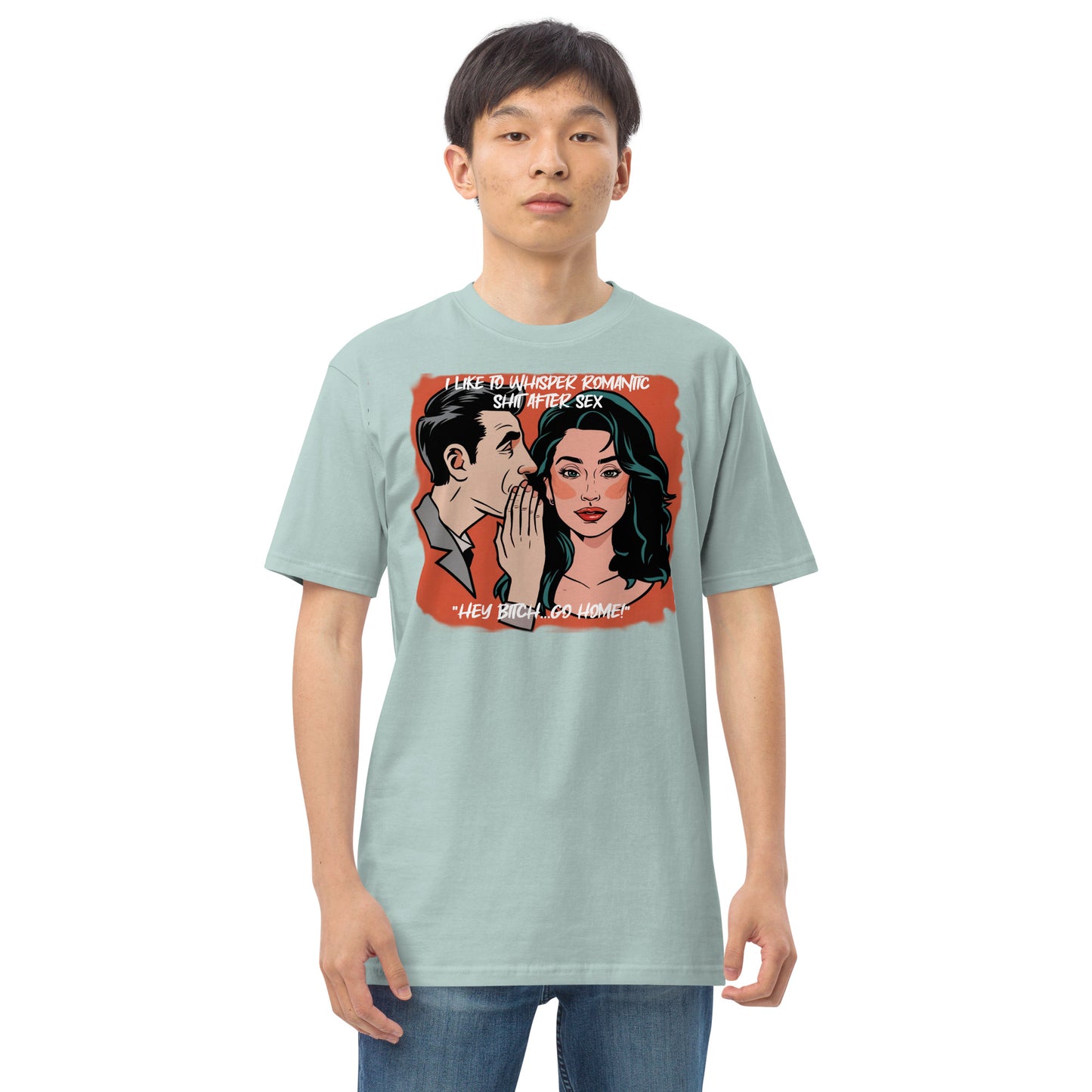 Whisper Men’s premium heavyweight tee