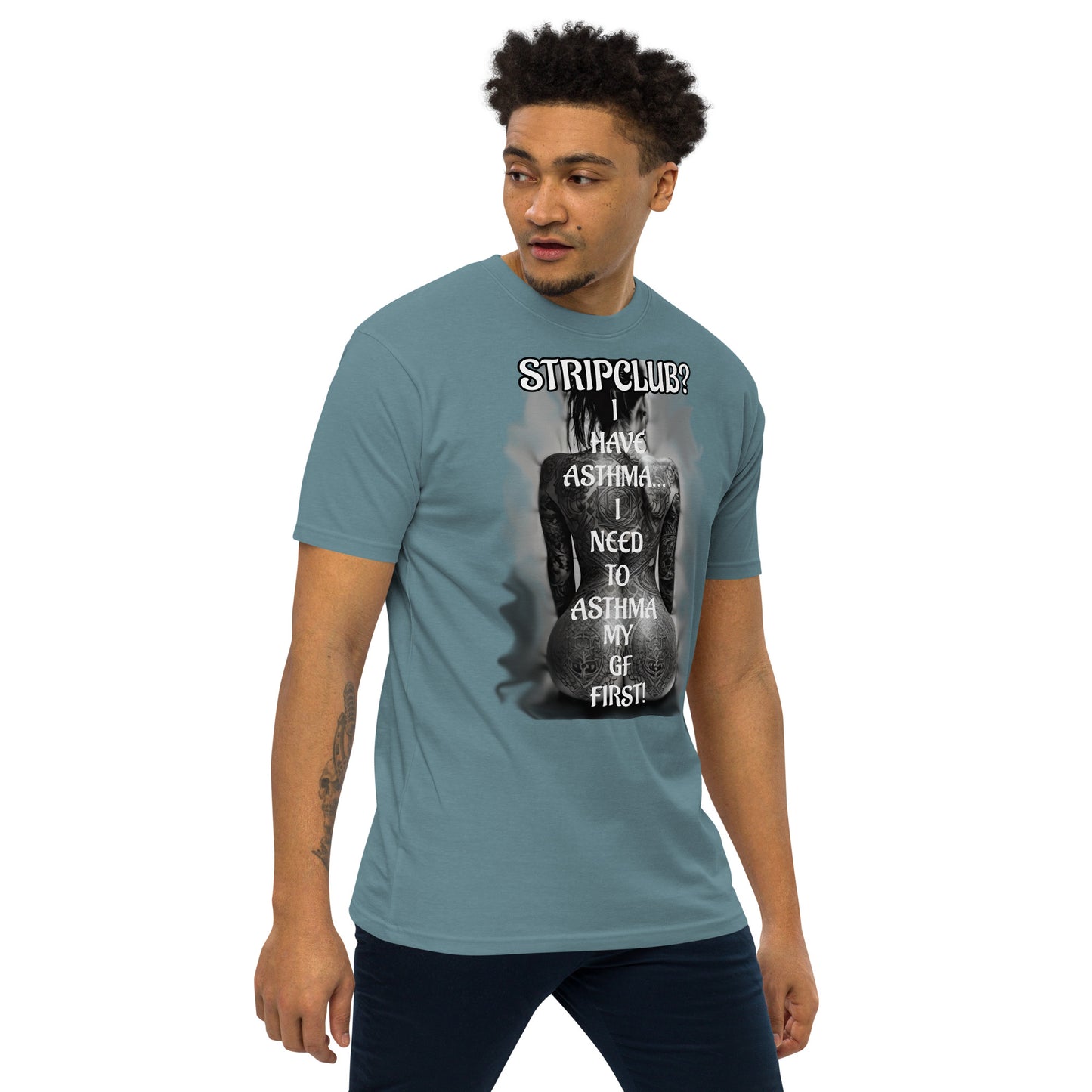 Asthma premium heavyweight tee