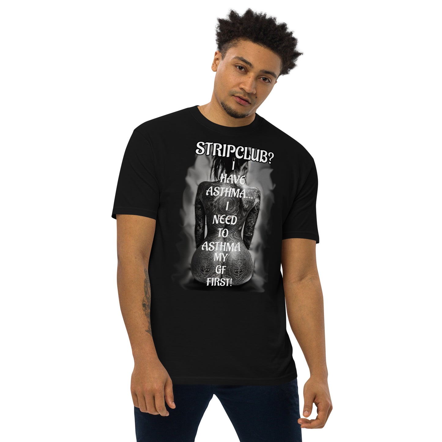 Asthma premium heavyweight tee