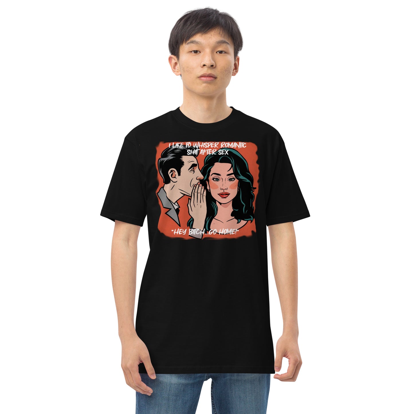 Whisper Men’s premium heavyweight tee