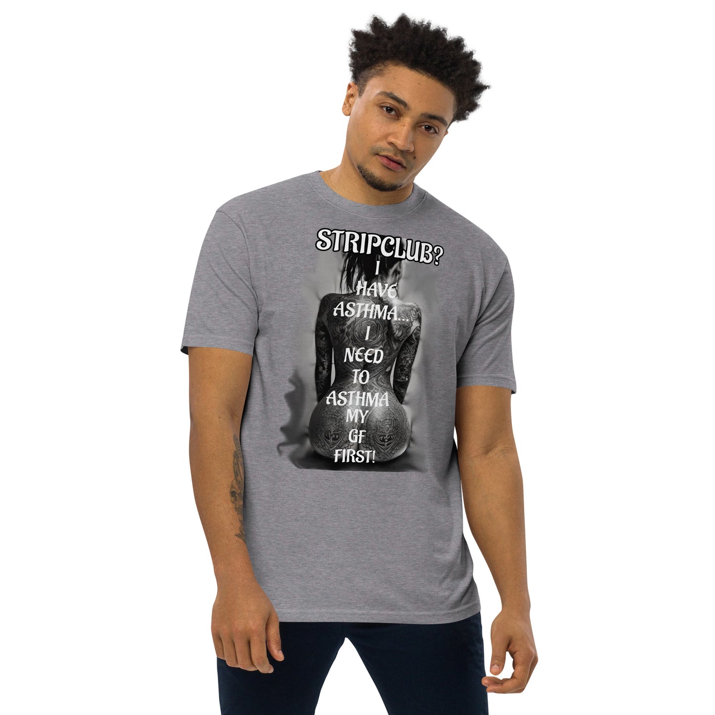 Asthma premium heavyweight tee