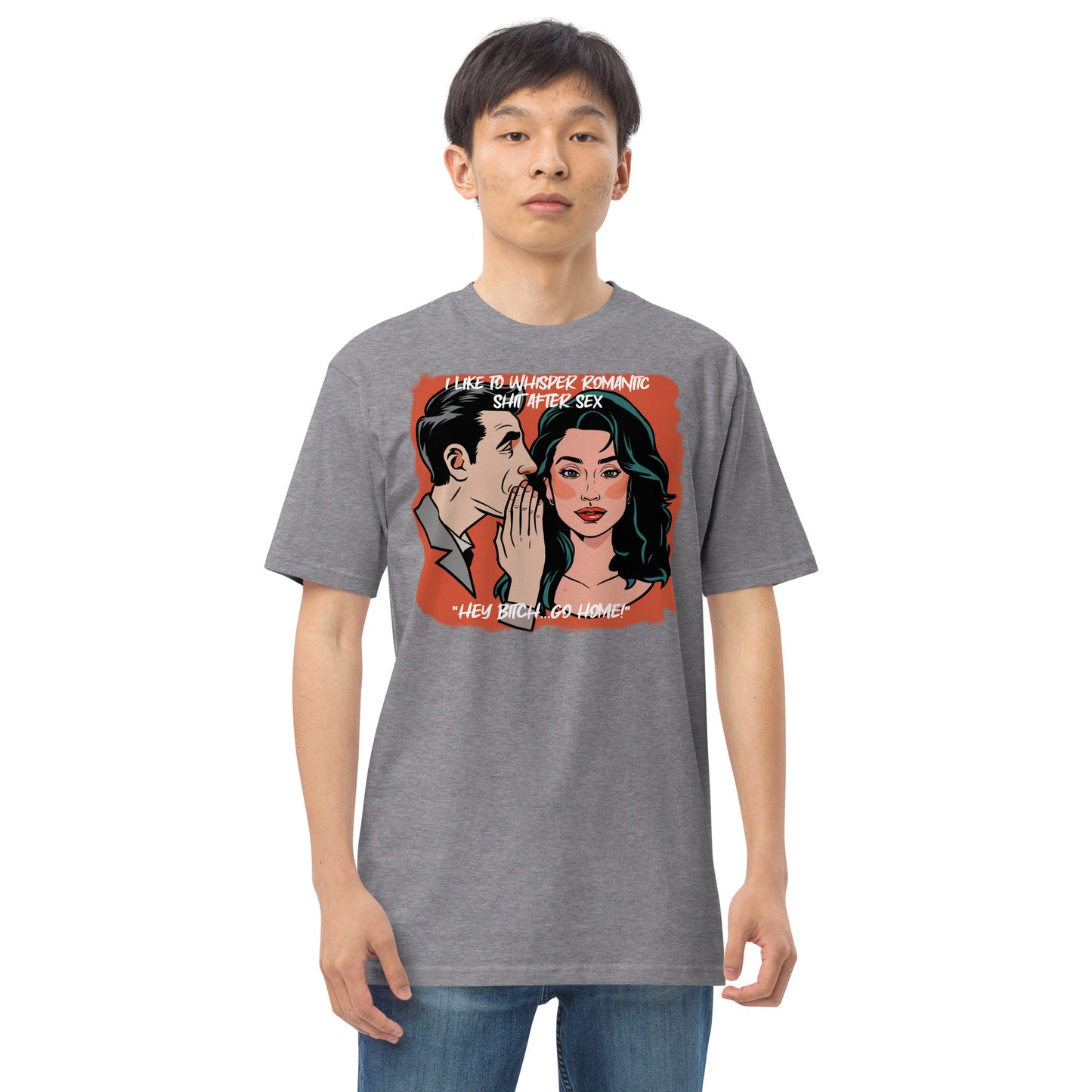Whisper Men’s premium heavyweight tee