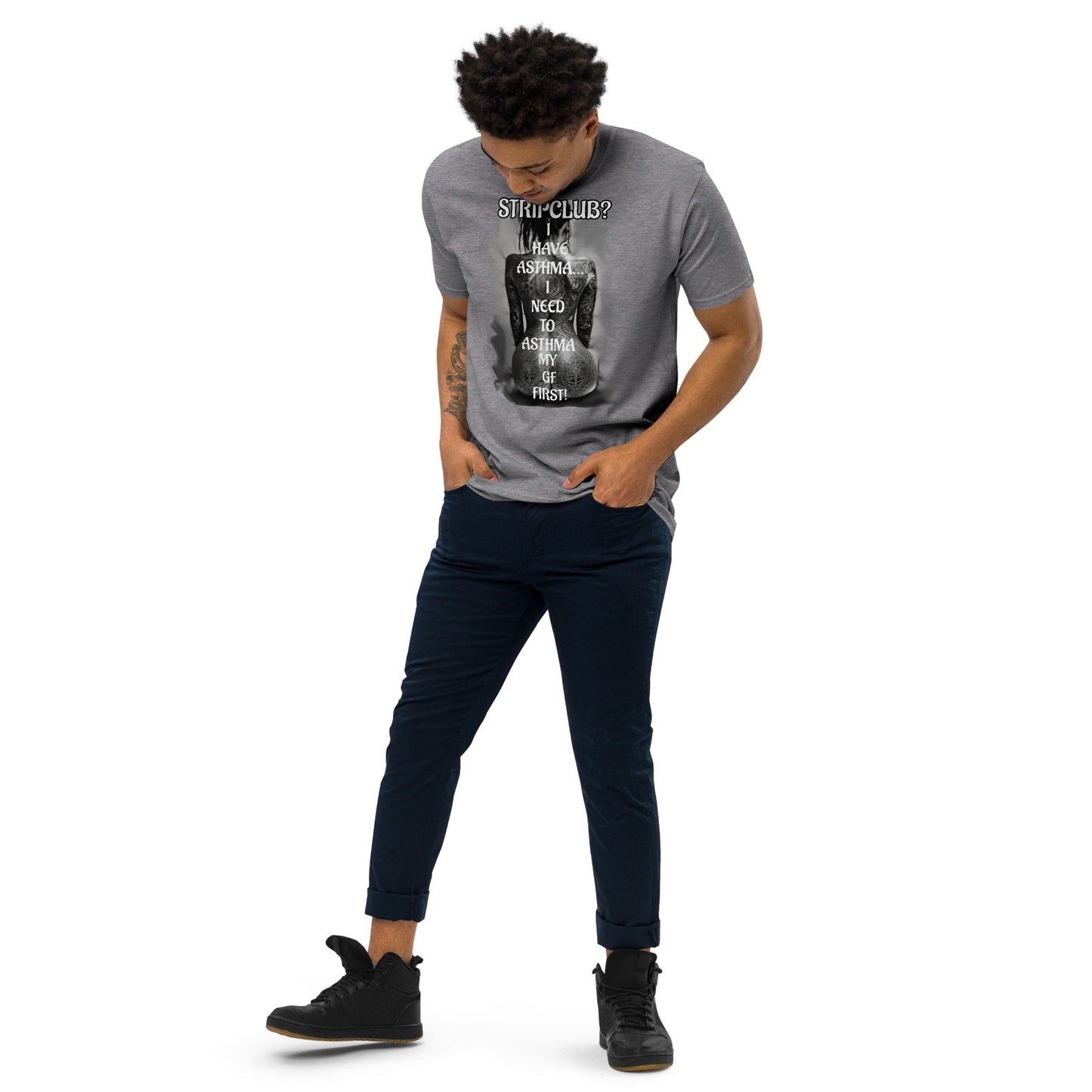 Asthma premium heavyweight tee