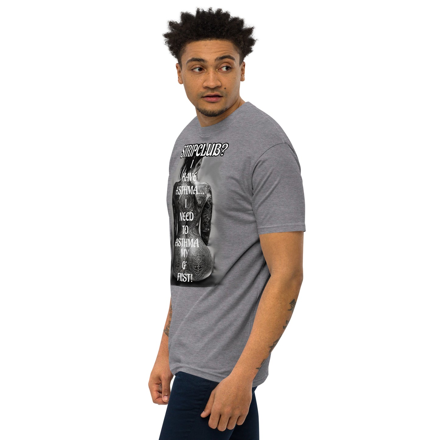 Asthma premium heavyweight tee