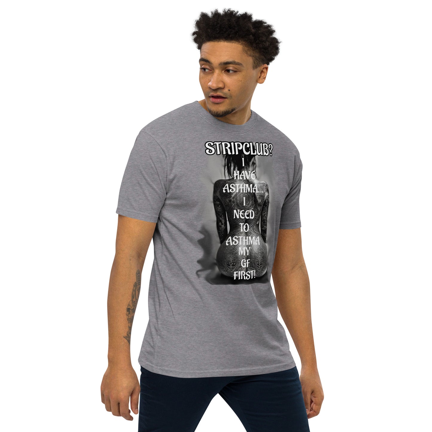 Asthma premium heavyweight tee
