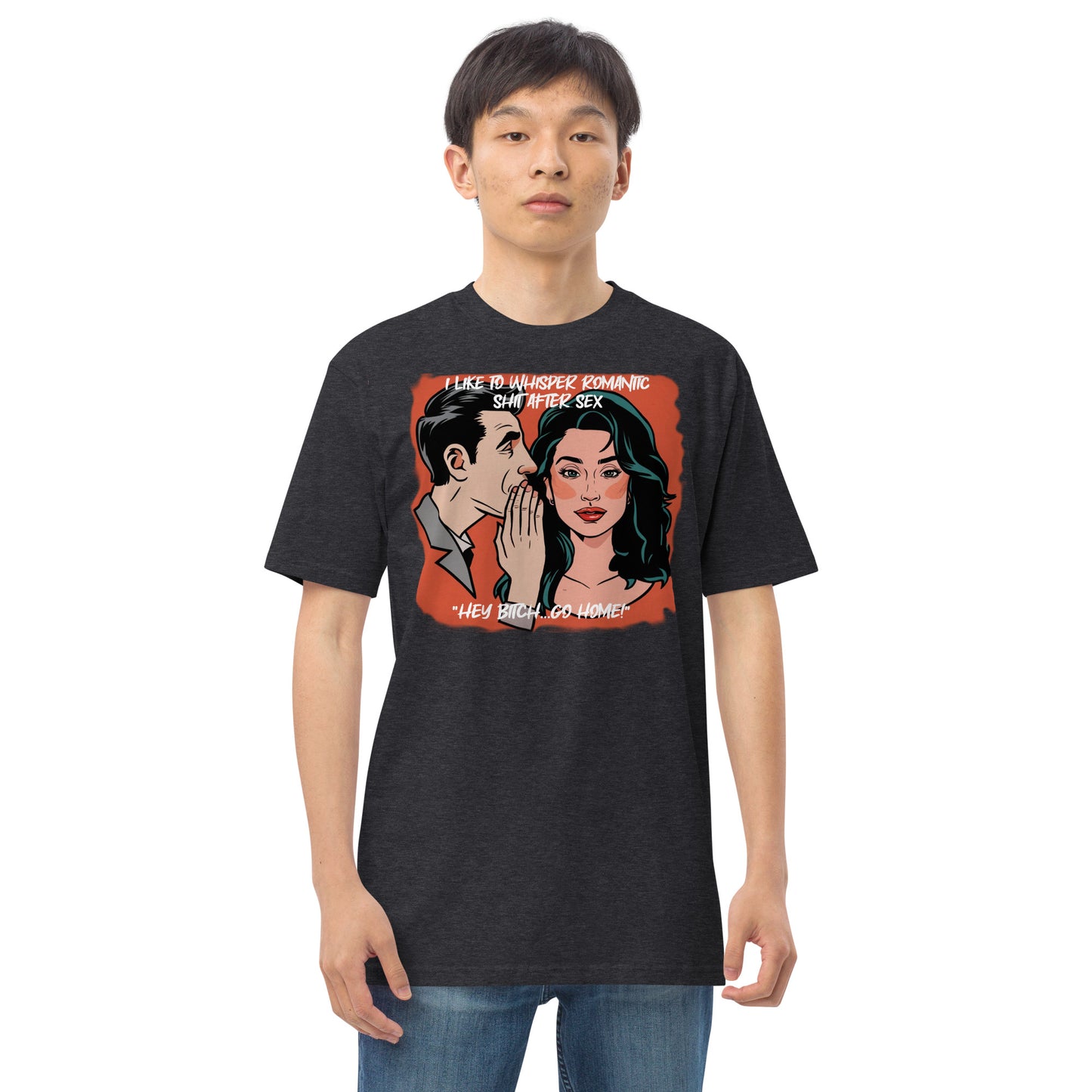 Whisper Men’s premium heavyweight tee