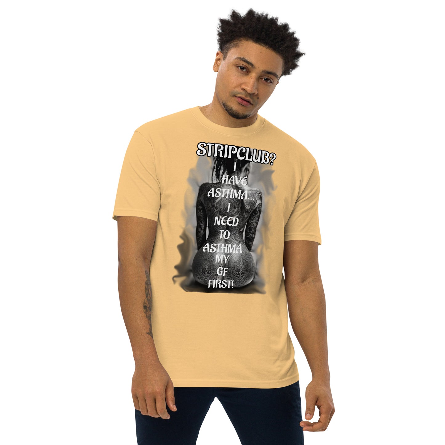 Asthma premium heavyweight tee