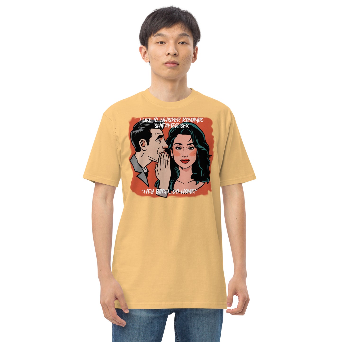 Whisper Men’s premium heavyweight tee