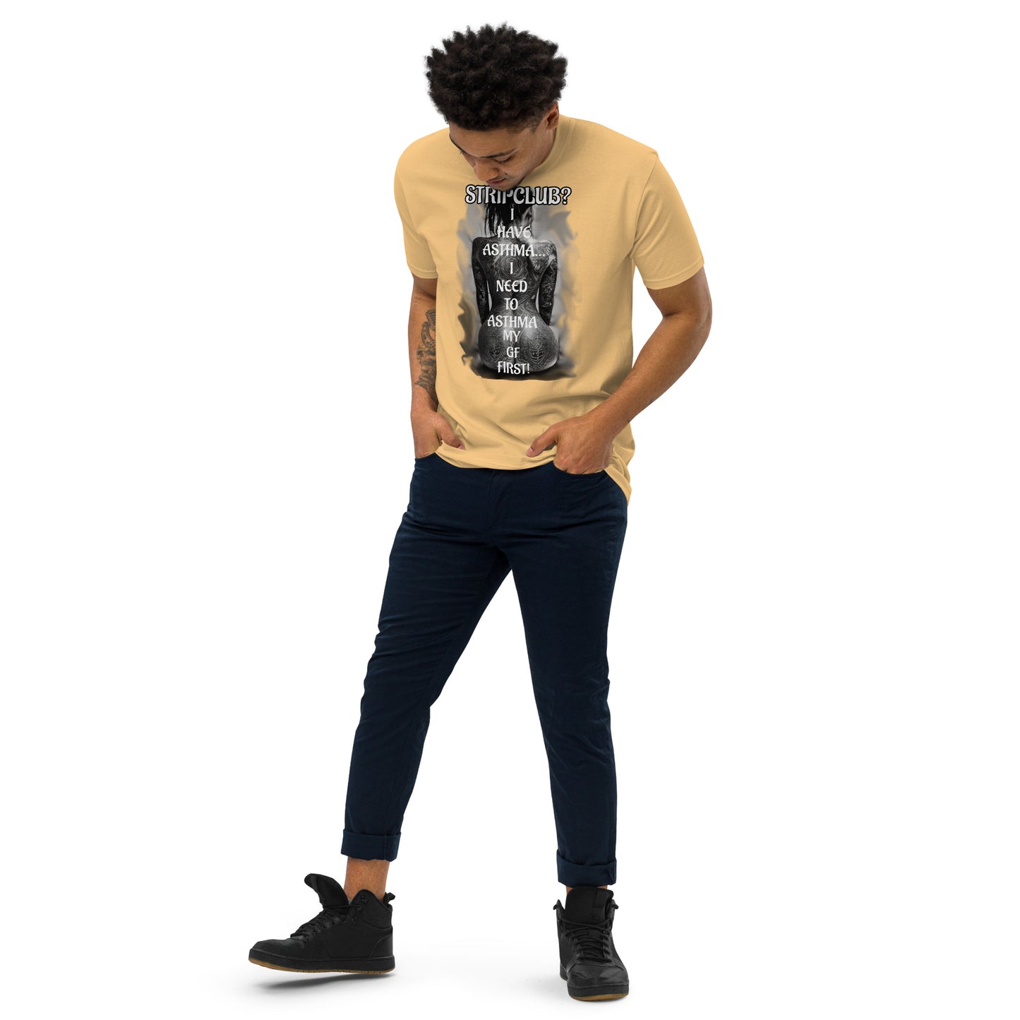 Asthma premium heavyweight tee