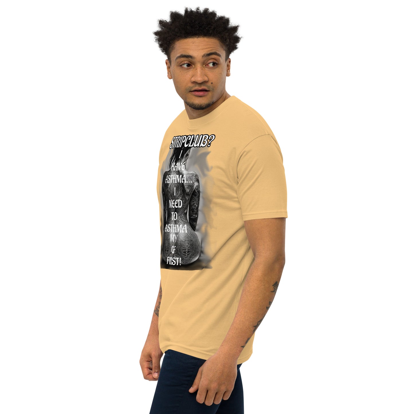 Asthma premium heavyweight tee