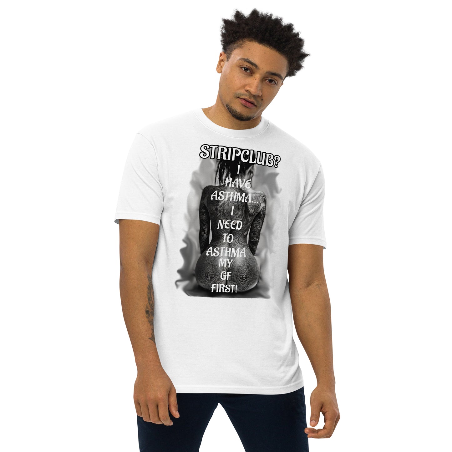 Asthma premium heavyweight tee