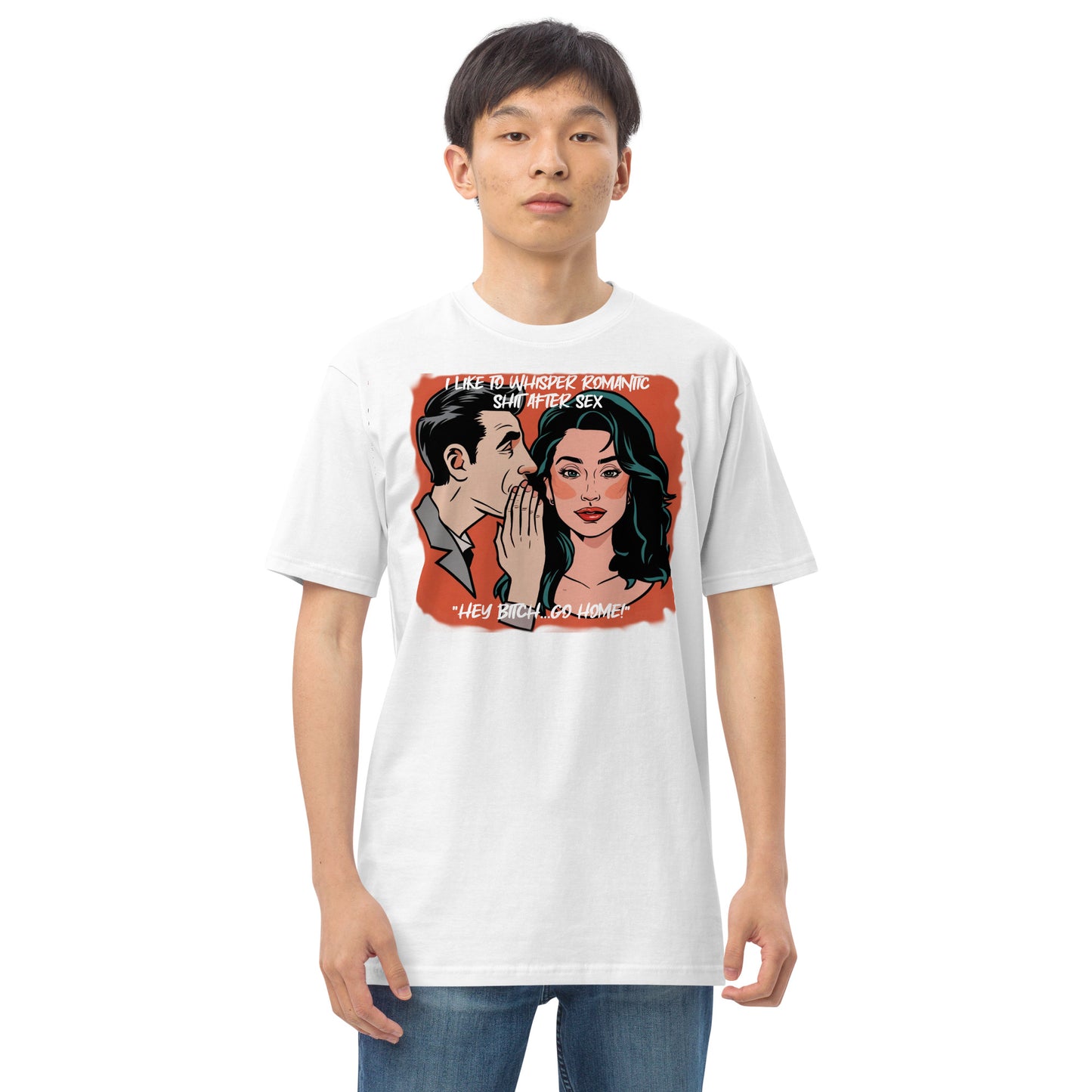 Whisper Men’s premium heavyweight tee