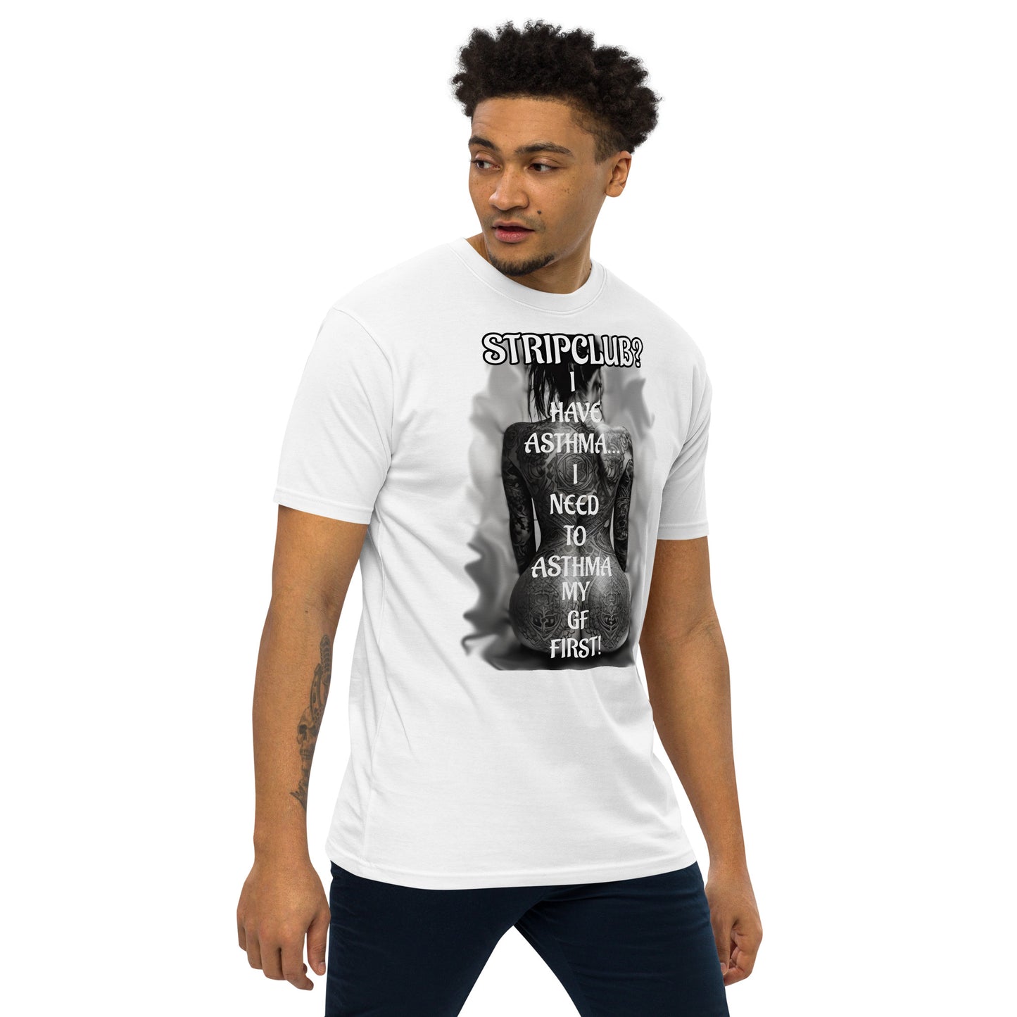 Asthma premium heavyweight tee