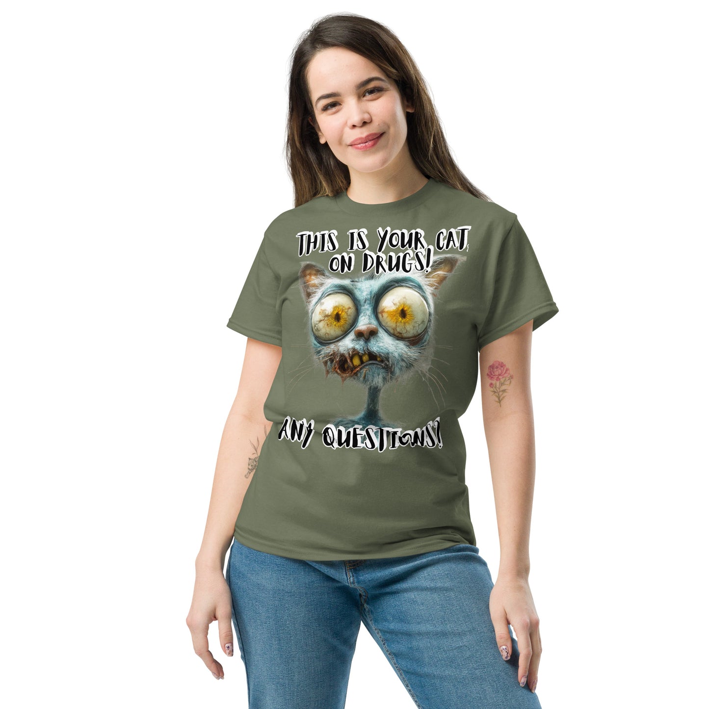 Any questions Unisex classic tee