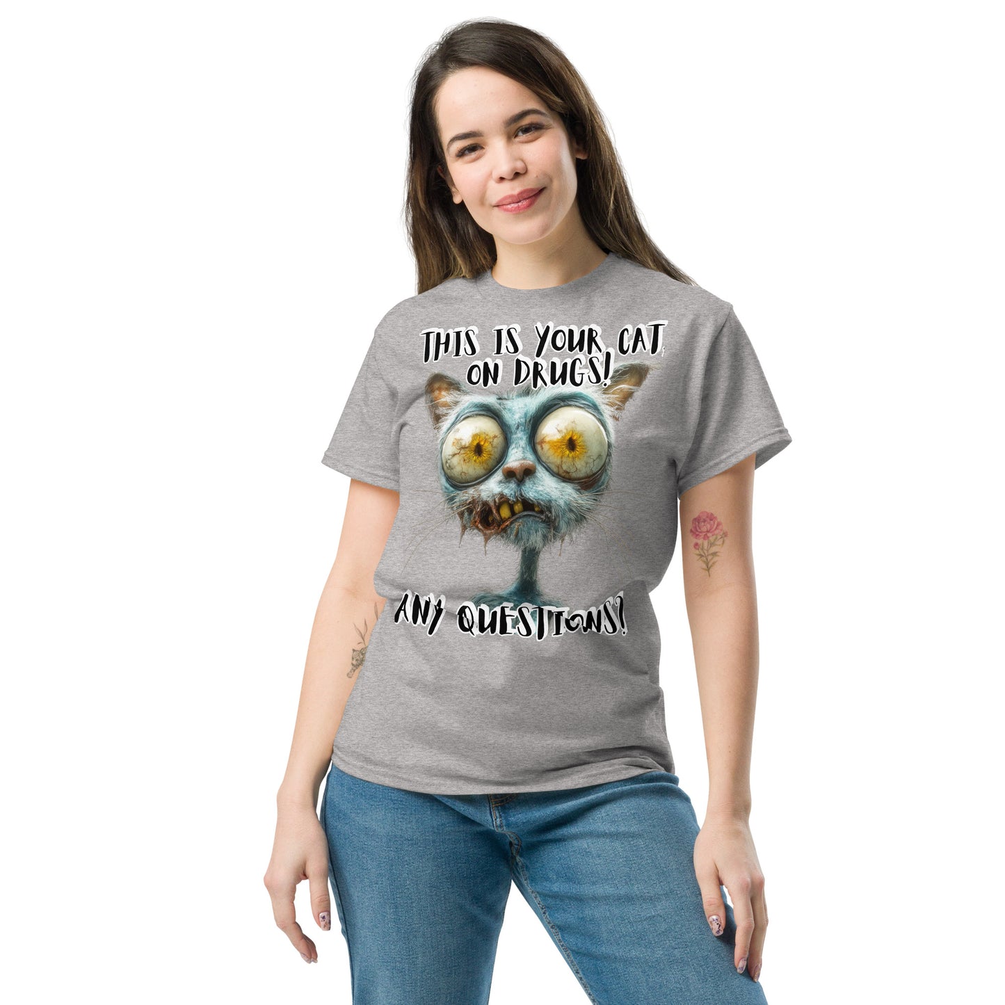 Any questions Unisex classic tee