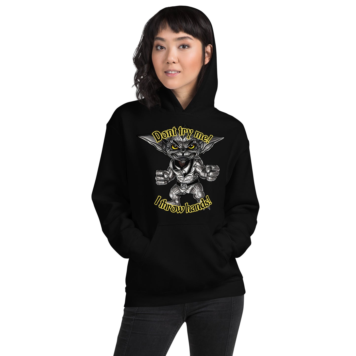I throw hands Unisex Hoodie