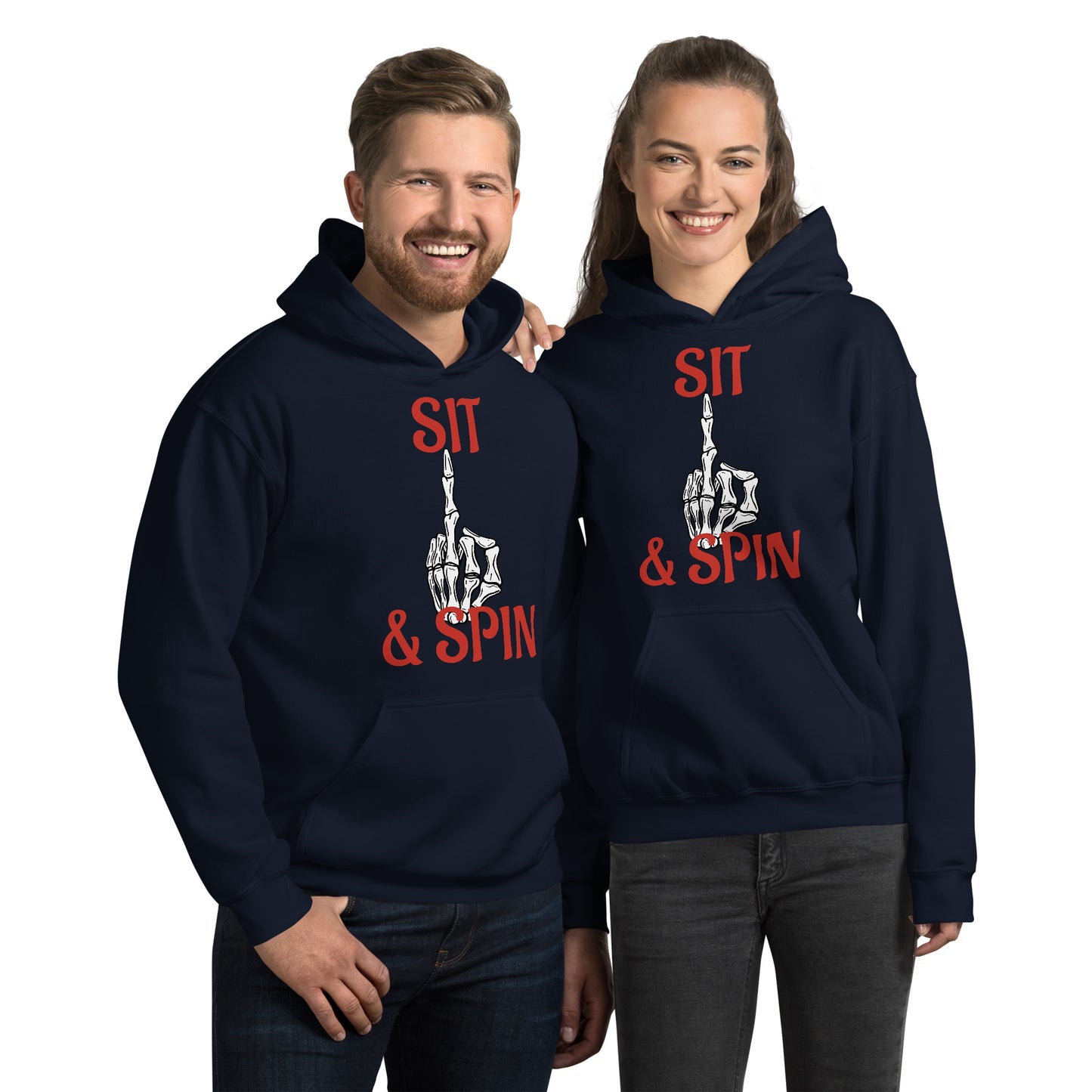 Sit and spin Unisex Hoodie