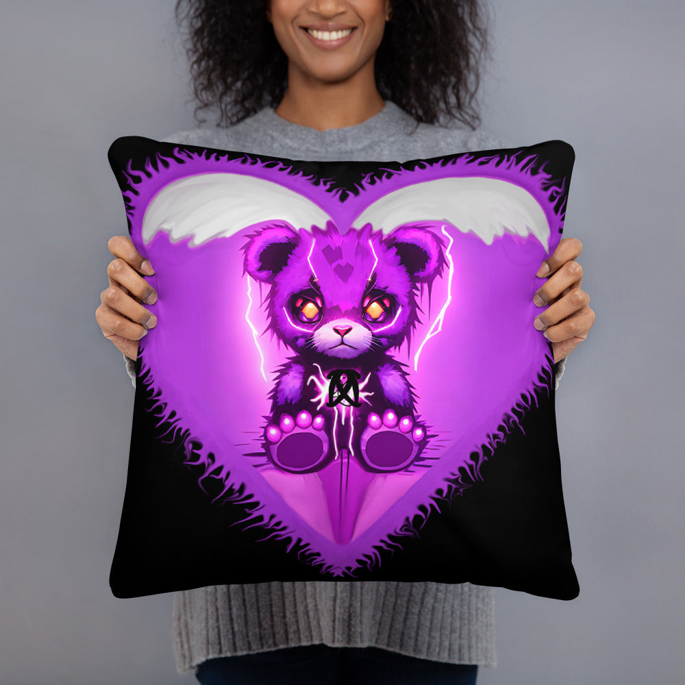 Purp Bear Basic Pillow