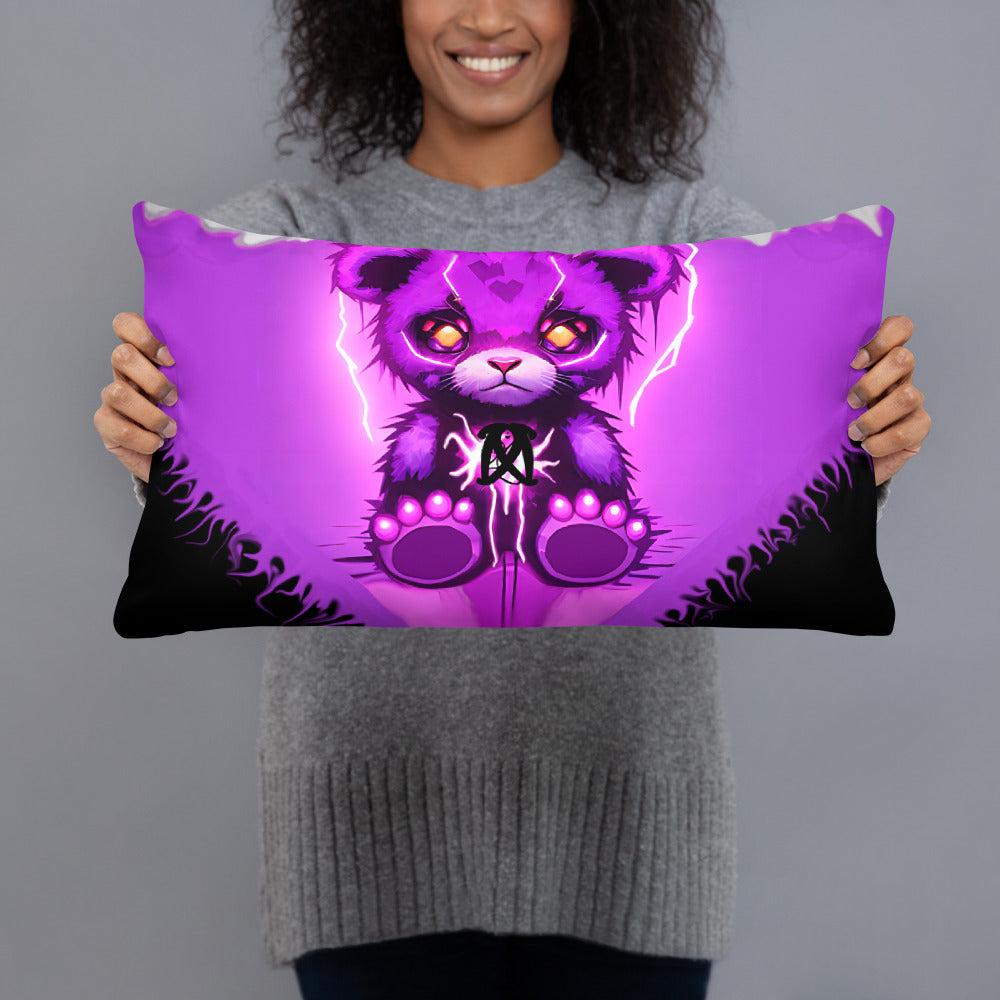 Purp Bear Basic Pillow