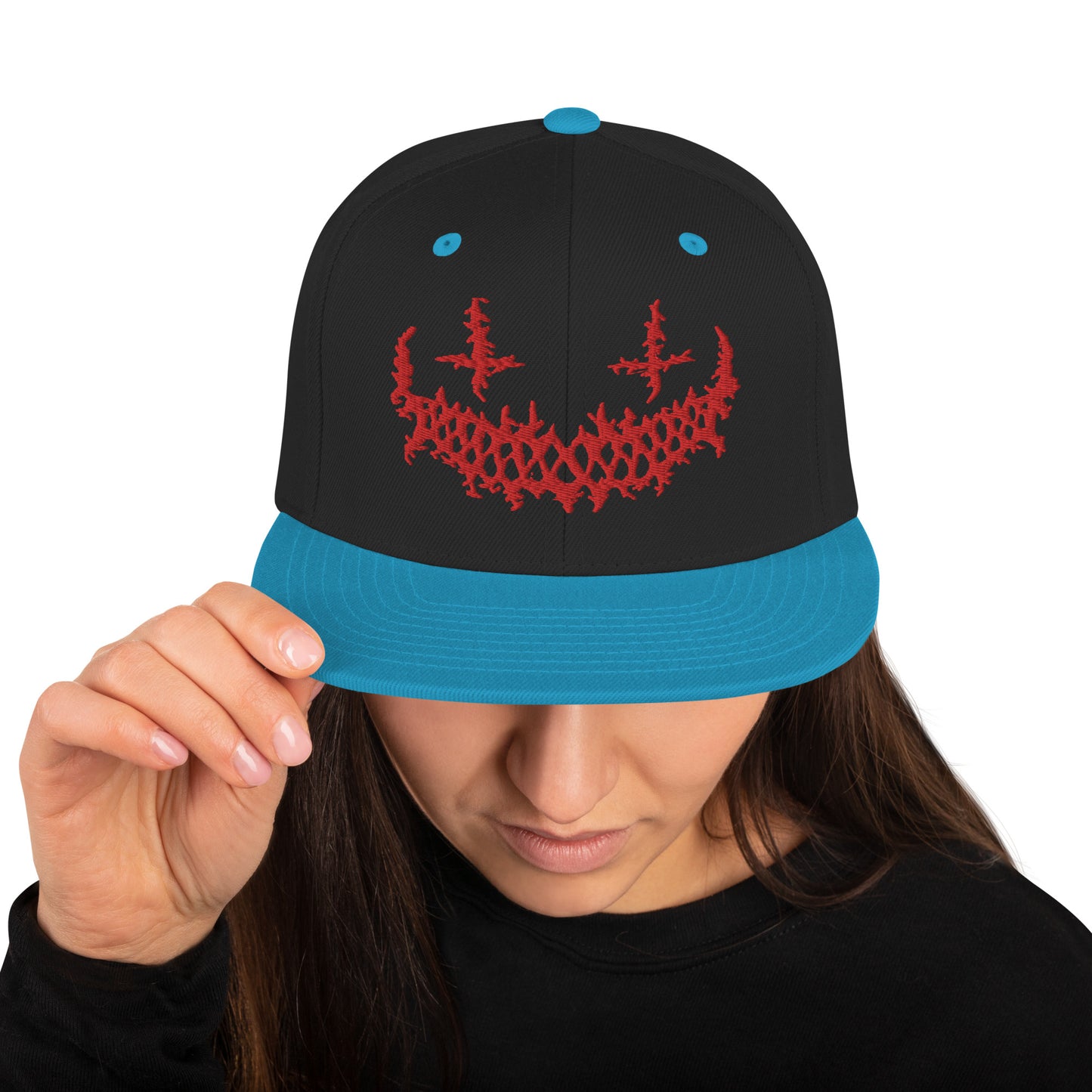 Crossed Snapback Hat