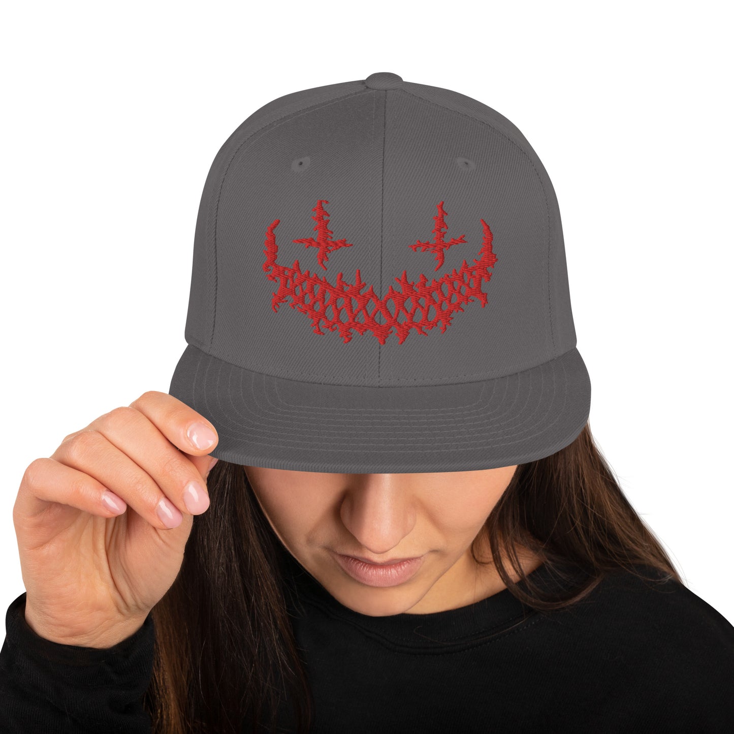 Crossed Snapback Hat