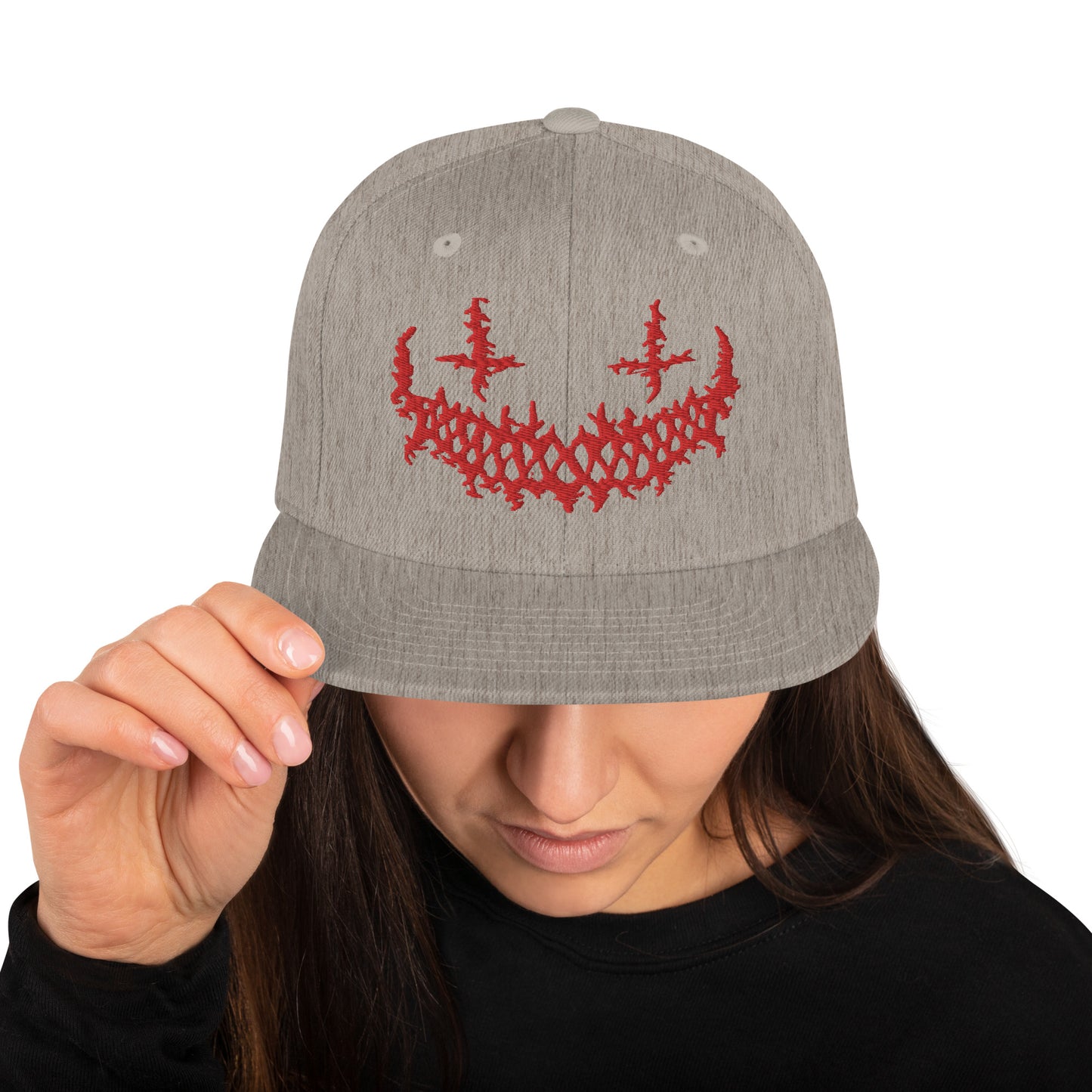 Crossed Snapback Hat