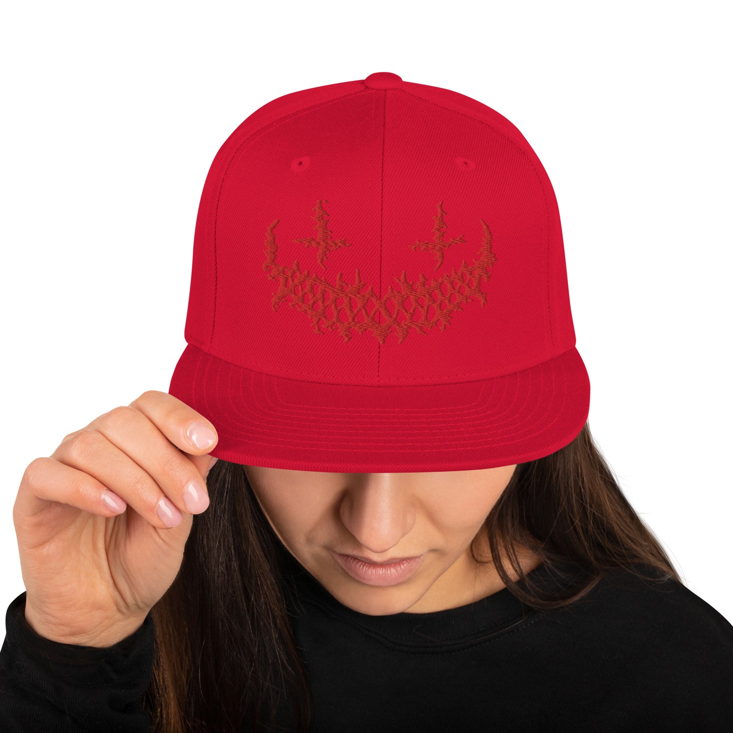 Crossed Snapback Hat