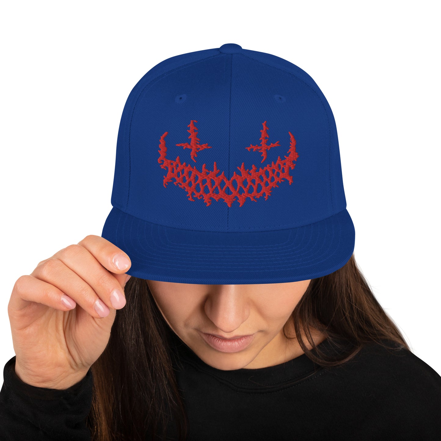 Crossed Snapback Hat