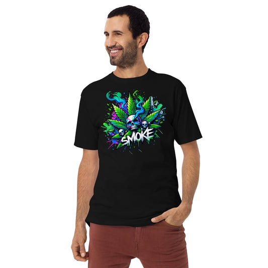 Smoke 2 Men’s premium heavyweight tee