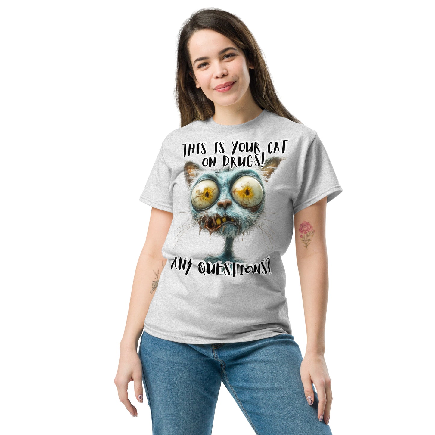 Any questions Unisex classic tee