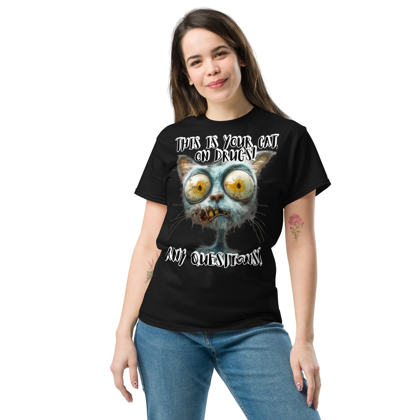 Any questions Unisex classic tee
