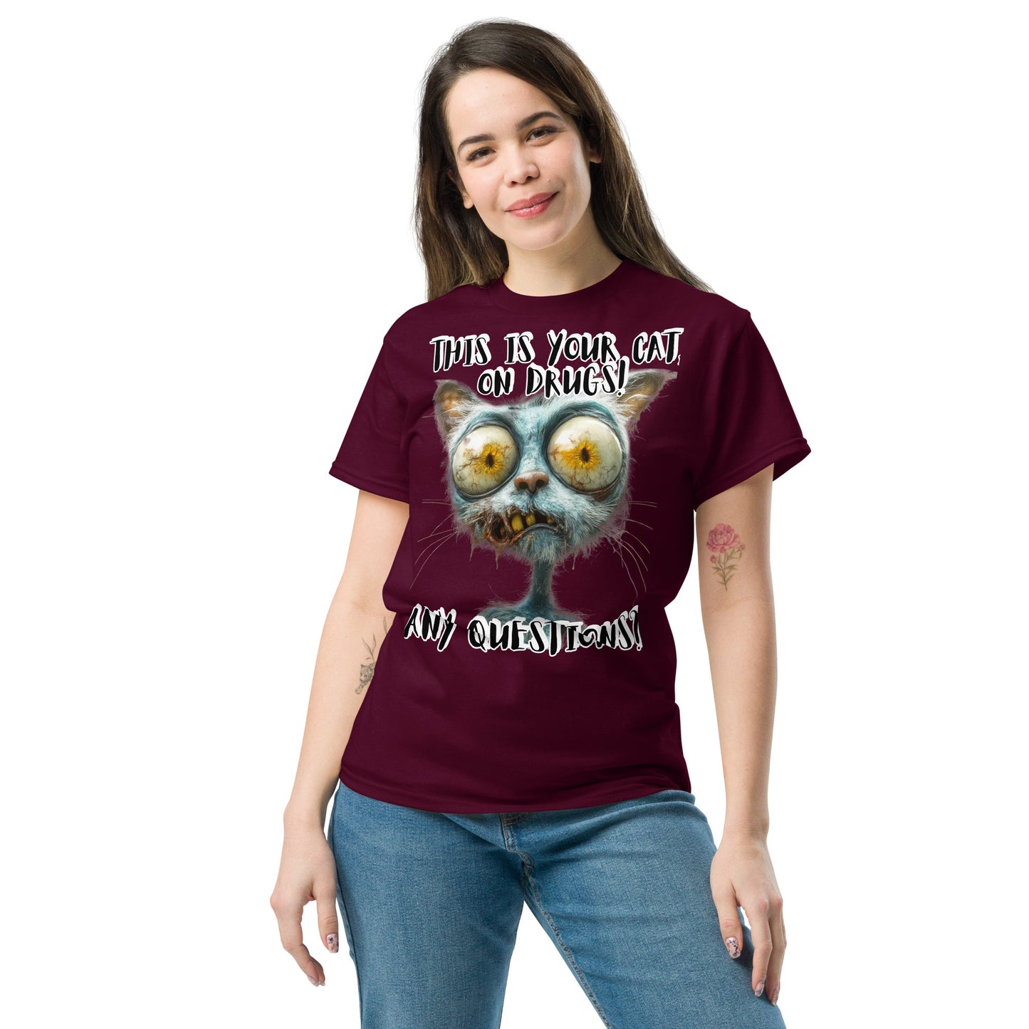 Any questions Unisex classic tee