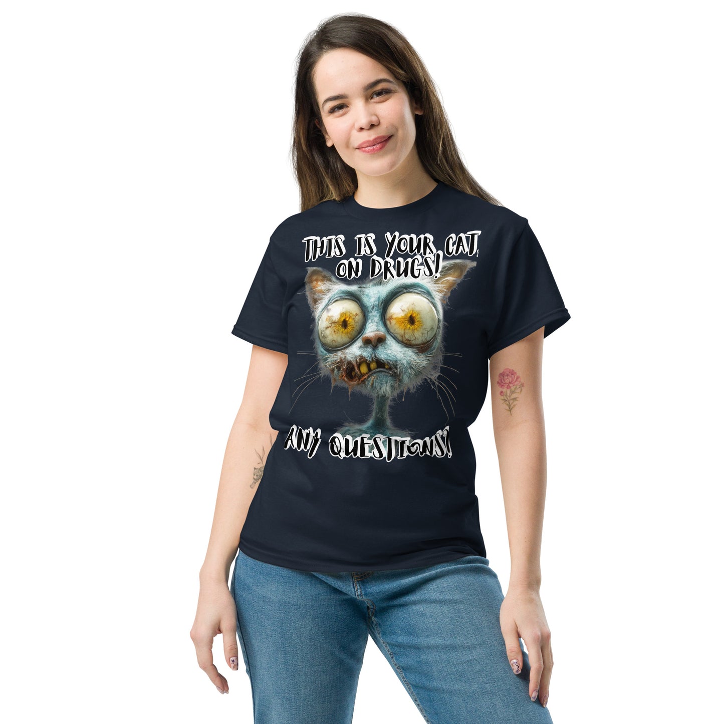 Any questions Unisex classic tee