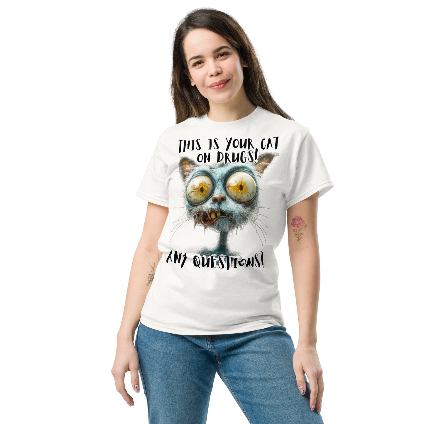 Any questions Unisex classic tee