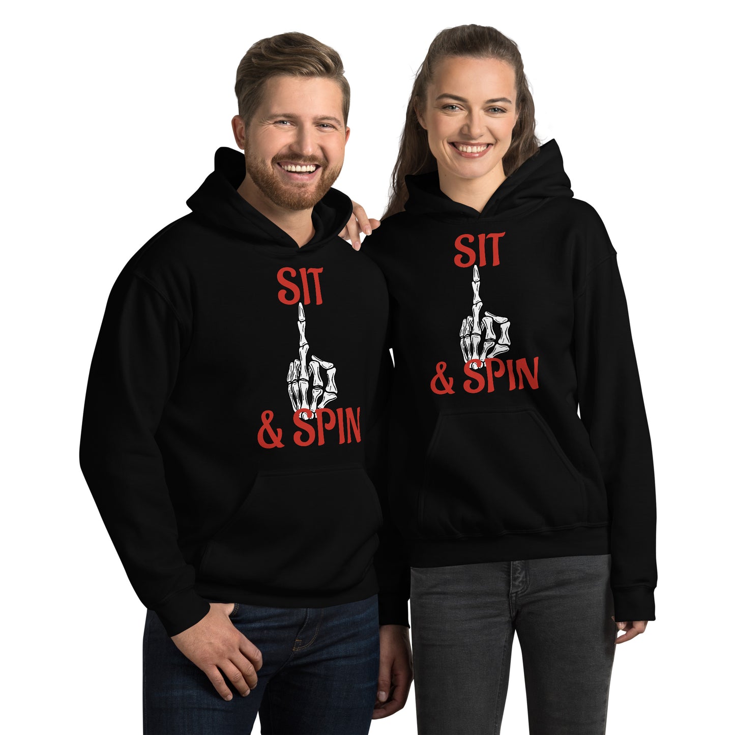 Sit and spin Unisex Hoodie