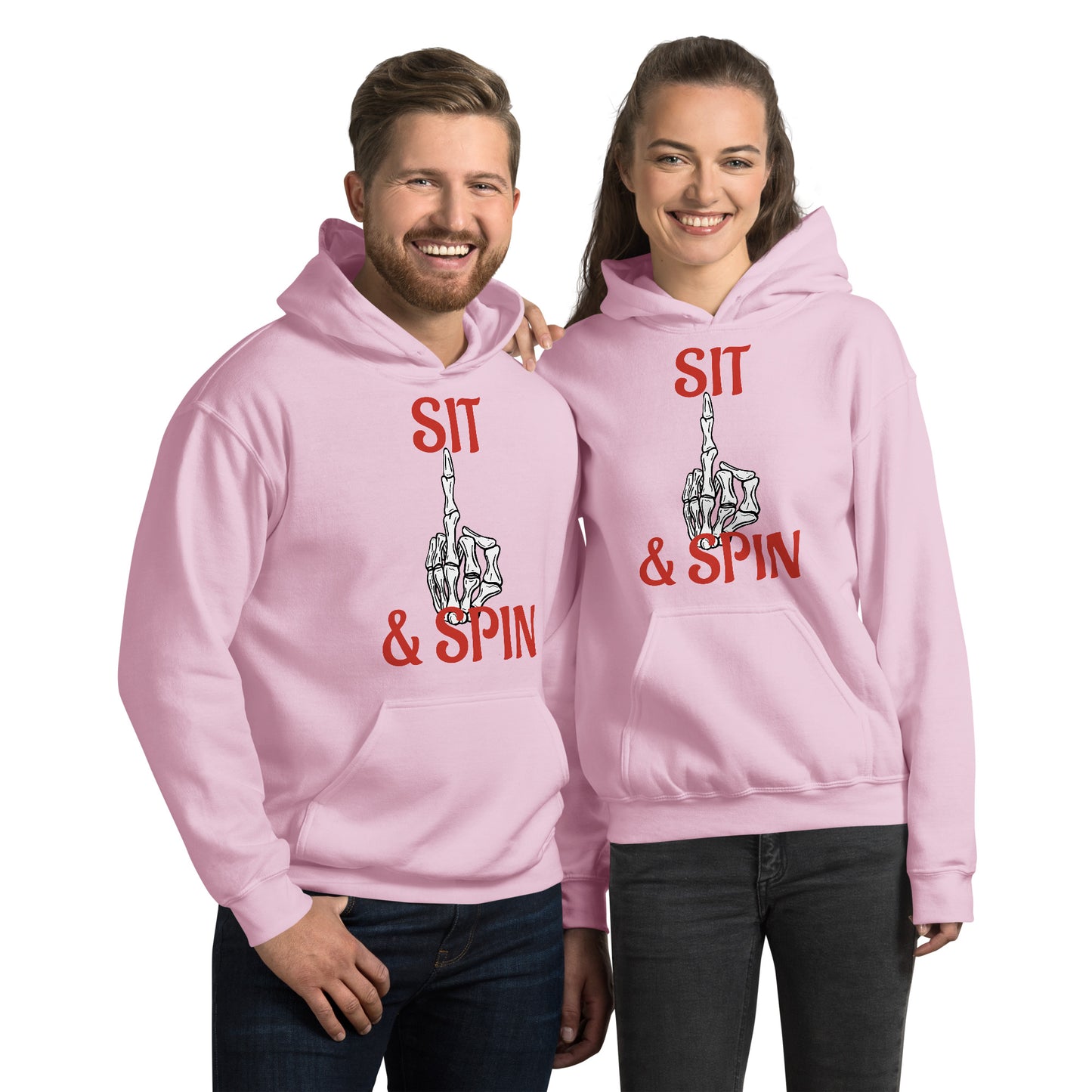Sit and spin Unisex Hoodie