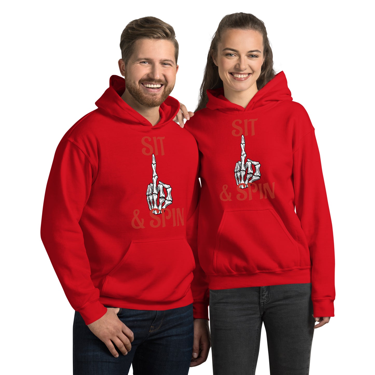 Sit and spin Unisex Hoodie