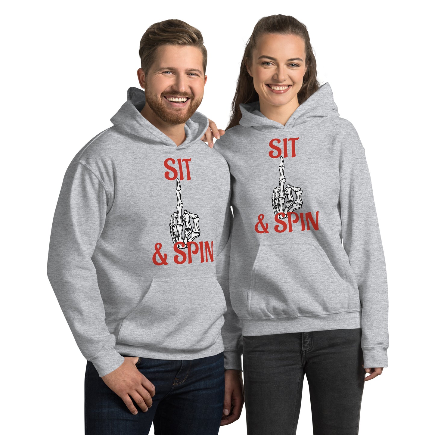Sit and spin Unisex Hoodie