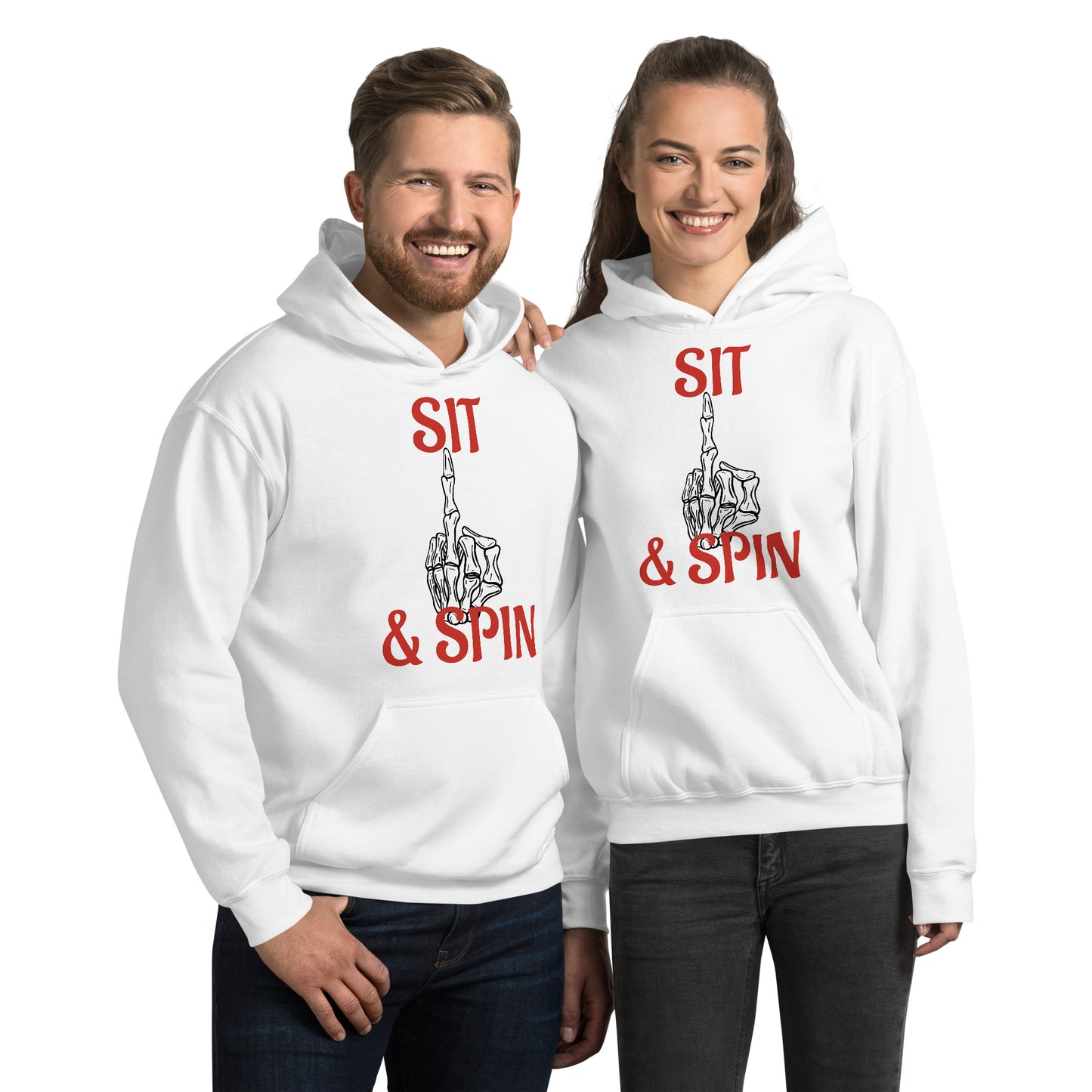 Sit and spin Unisex Hoodie
