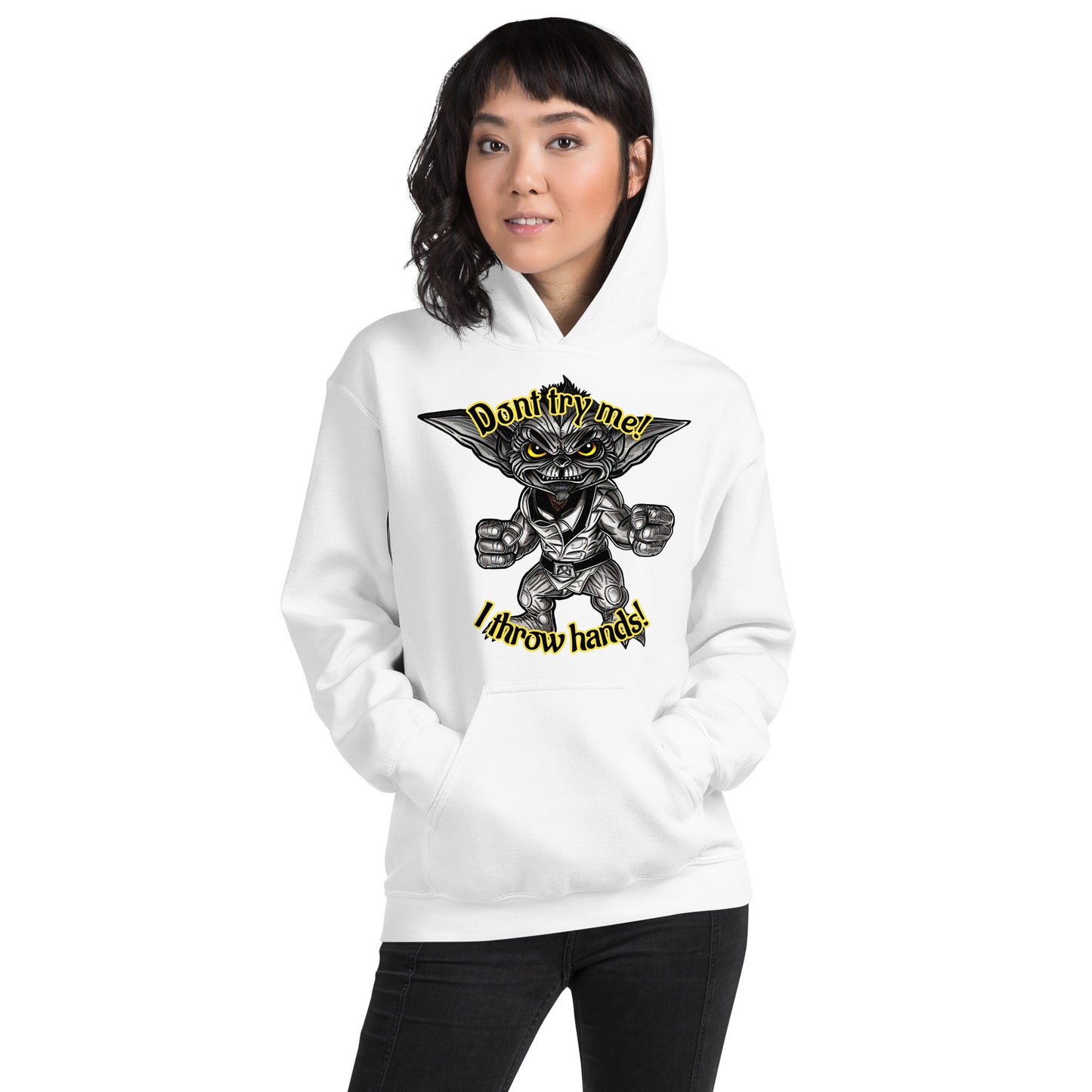 I throw hands Unisex Hoodie